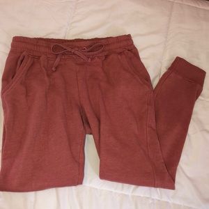 Pink Soft Jogger Sweatpants